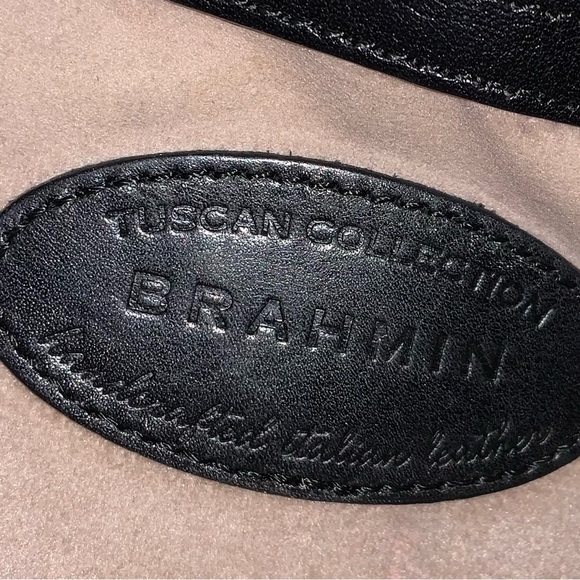 Brahmin Tuscan Collection Baguette Leather Bag EUC - Picture 4 of 13